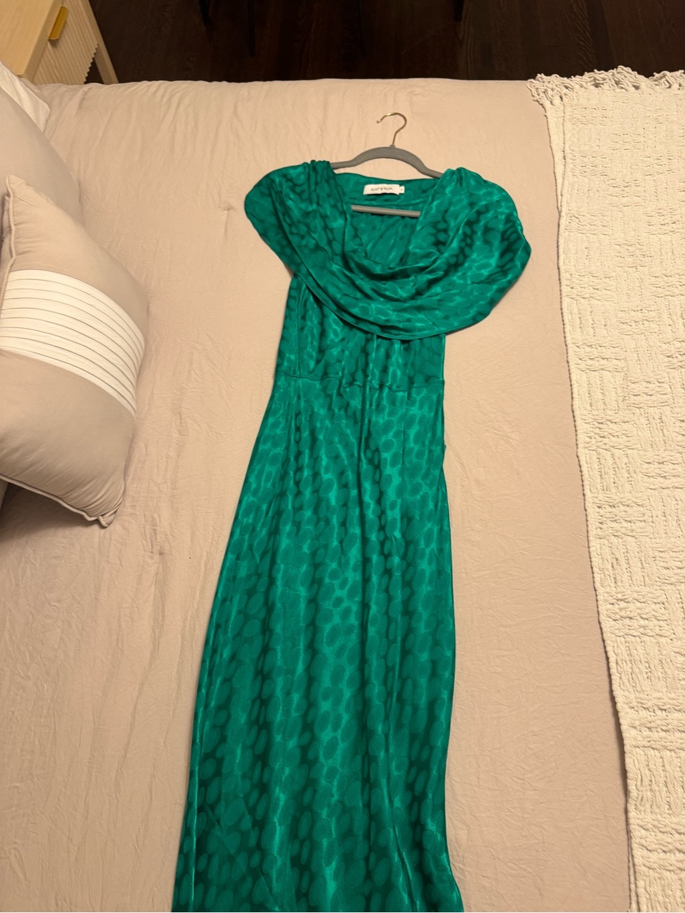 Rat and Boa Green Odessa Dress - Picture 3 of 4